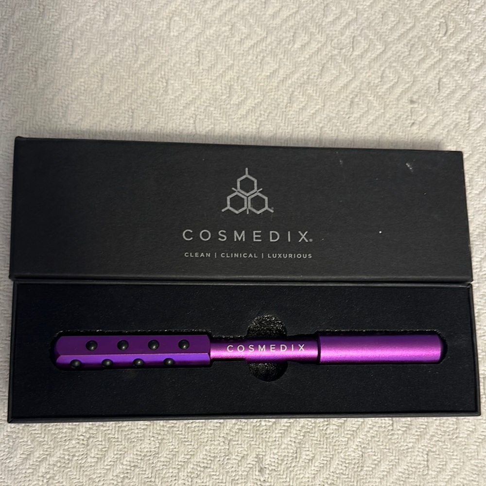New-In-Box, COSMEDIX Brand, Purple Face and Body Massage Roller